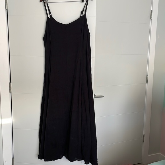 torrid Dresses & Skirts - Torrid black maxi dress with slip size 3